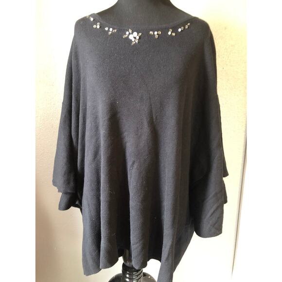 The Limited Collection black studded tunic women's plus size 2x - Picture 1 of 5